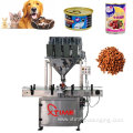 Can jars nuts snacks granule weighing filling machine